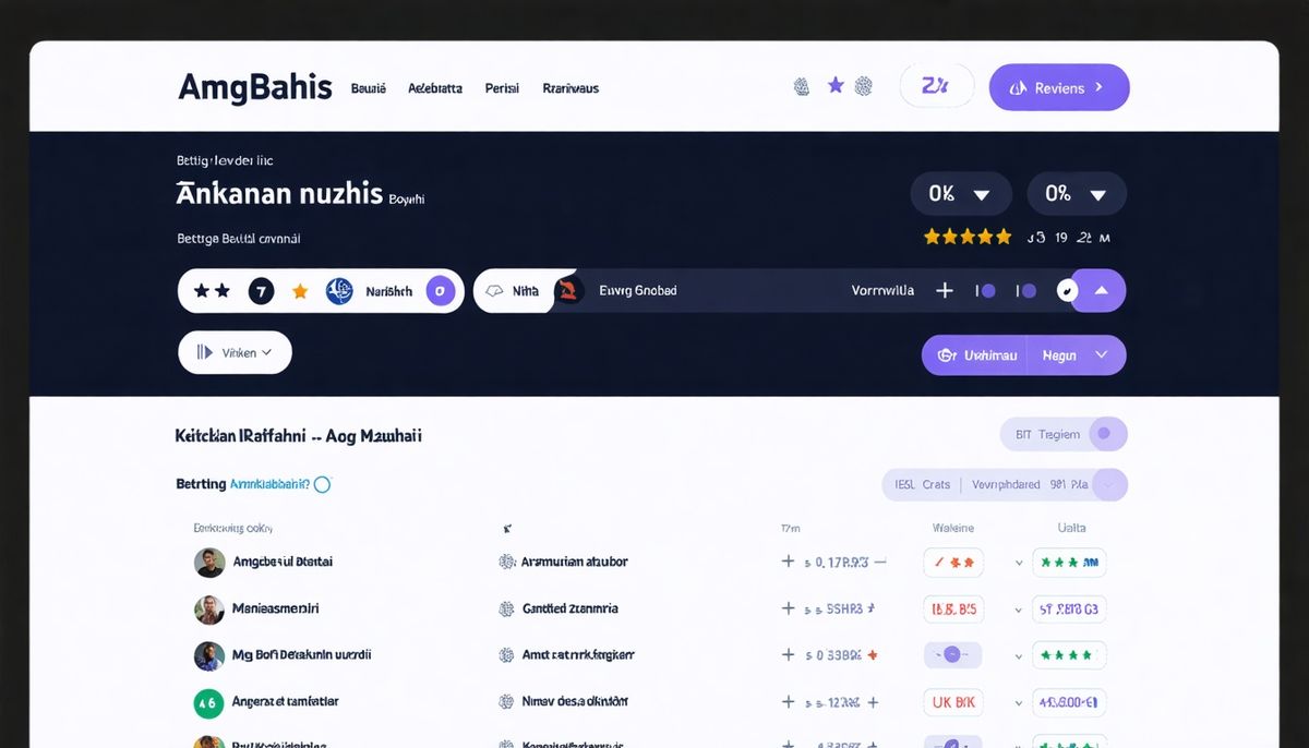 AmgBahis Kullanıcı Yorumları İncelemesi: Güvenilirlik ve Deneyim Analizi