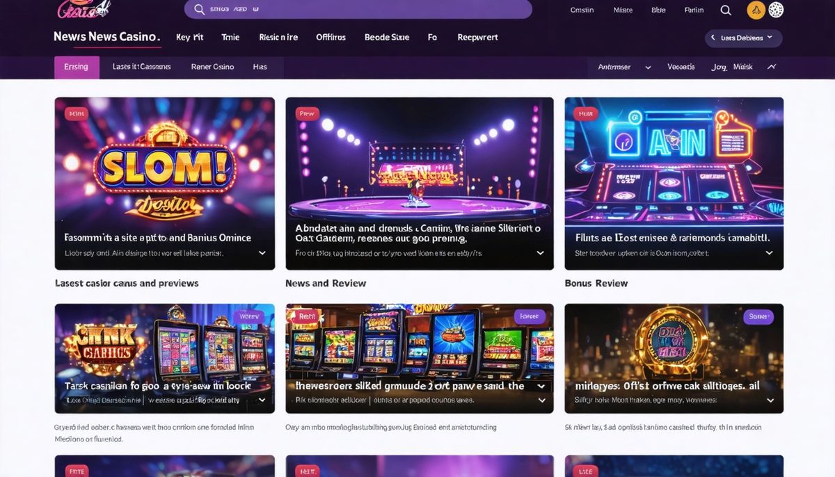 Güncel Casino Haberleri ve İncelemeler: Doğru ve Güvenilir Bilgi Kaynağınız